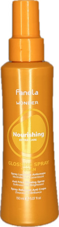 Fanola WONDER NOURISHING RESTRUCTURING GLOSSING SPRAY 150 ml SOFTNESS AND BRIGHTNESS